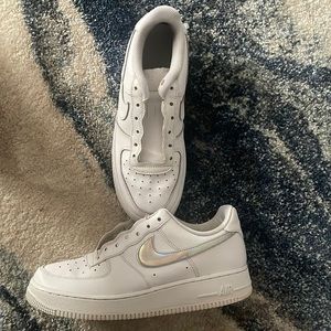 White Air Force ones